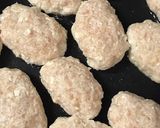 鶏ミンチの甘辛にんにくバター醤油のつくね作り方3写真