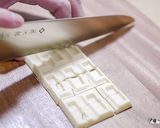 ホワイトチョコレートと抹茶のビスコッティ作り方5写真