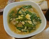 肉入りニラ玉作り方6写真