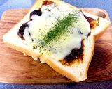 つくだ煮のりのチーズパン!ツマミに!作り方2写真
