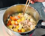エスニックな彩り野菜の塩肉じゃが作り方3写真