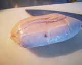 最強おつまみ　しっとり鶏ハムのねぎ塩昆布作り方7写真