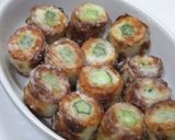 焼きちくわのオクラ&インゲン詰め片栗焼き作り方14写真