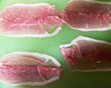 大葉とはりはりネギの肉巻き野菜作り方2写真