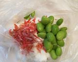 お弁当おかず　はんぺんの彩りだんご作り方2写真