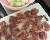 焼き鳥風、鶏もも肉の甘辛照り焼き作り方1写真