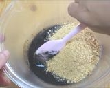 七夕に☆天の川浮かぶチョコムースケーキ作り方3写真
