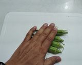 オクラ入り豆乳お味噌汁作り方1写真