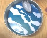 七夕に☆天の川浮かぶチョコムースケーキ作り方12写真