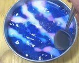 七夕に☆天の川浮かぶチョコムースケーキ作り方15写真