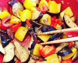 夏野菜とオイルサーディンの冷やしラーメン作り方5写真
