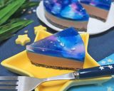 七夕に☆天の川浮かぶチョコムースケーキ作り方19写真