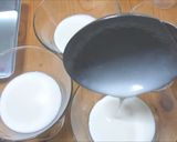 七夕におすすめ☆天の川のクリーム杏仁豆腐作り方7写真