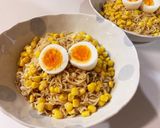 サッポロ一番みそラーメンで冷し和え麺♪作り方3写真