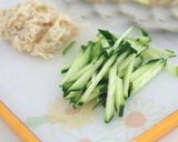 しらす、切干大根、きゅうりの中華風サラダ作り方2写真