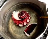 タコととろろ昆布のお酢の物作り方1写真
