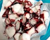 タコととろろ昆布のお酢の物作り方2写真