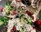 タコととろろ昆布のお酢の物作り方8写真