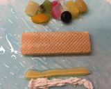 ハッピー生春巻き・カラフル短冊スイーツ作り方15写真