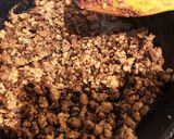 野菜たっぷり美味しい、ひき肉丼作り方1写真