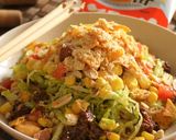 ナッツいっぱい!タコライス風冷ラーメン作り方11写真