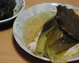 鶏胸肉の蒸し鶏とスープのお粥作り方3写真