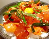 マグロとキムチの醤油こうじ丼作り方3写真