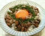 簡単♡アンチョビ納豆卵かけごはん♡作り方3写真