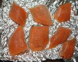 *お弁当に魚・3* 鮭のパン粉焼き作り方1写真