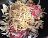 牛肉と舞茸のしぐれ煮作り方1写真