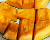茗荷とかぼちゃのさっぱり煮♪冷えても美味作り方1写真