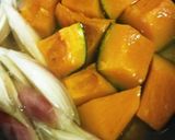 茗荷とかぼちゃのさっぱり煮♪冷えても美味作り方3写真