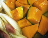 茗荷とかぼちゃのさっぱり煮♪冷えても美味作り方3写真