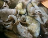 豚肉となすびの生姜焼き作り方6写真