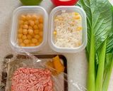 ひき肉とひよこ豆のドリア作り方1写真