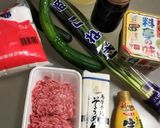 肉そぼろで食べる！アジアン風素麺作り方1写真