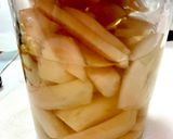 新生姜漬け(酢・塩)作り方7写真