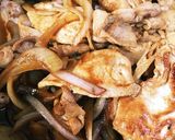 豚と玉ねぎ元気が出るスタミナ焼き作り方4写真
