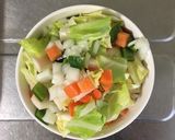 世界一簡単な野菜スープ作り方1写真