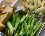 【ピーマン】牛肉オイスター炒め【厚揚げ】作り方3写真