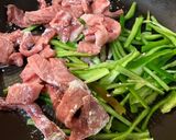 【ピーマン】牛肉オイスター炒め【厚揚げ】作り方5写真