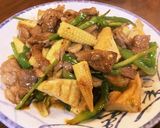 【ピーマン】牛肉オイスター炒め【厚揚げ】作り方9写真