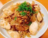 鶏むね肉と納豆の変わり種素麺作り方6写真