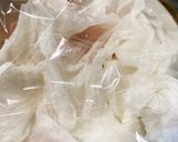 チーズイン磯部いももちと夏野菜塩ダレ炒め作り方2写真