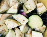 チーズイン磯部いももちと夏野菜塩ダレ炒め作り方6写真