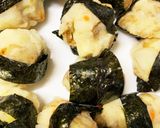 チーズイン磯部いももちと夏野菜塩ダレ炒め作り方15写真
