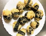 チーズイン磯部いももちと夏野菜塩ダレ炒め作り方17写真