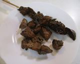 焼き鶏レバニラ（レンジ）作り方1写真