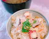 炊飯器で！簡単！少しだけ彩りup?たこ飯作り方6写真