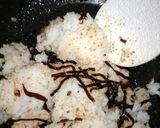 子持昆布とおかかとわかめおにぎり作り方1写真